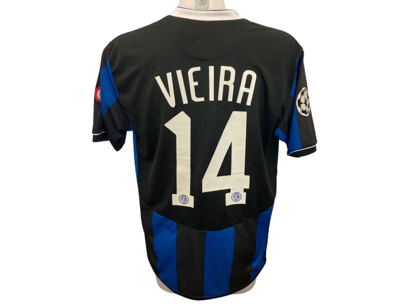 Vieira's Inter Milan Match-Issued Shirt, UCL 2006/07