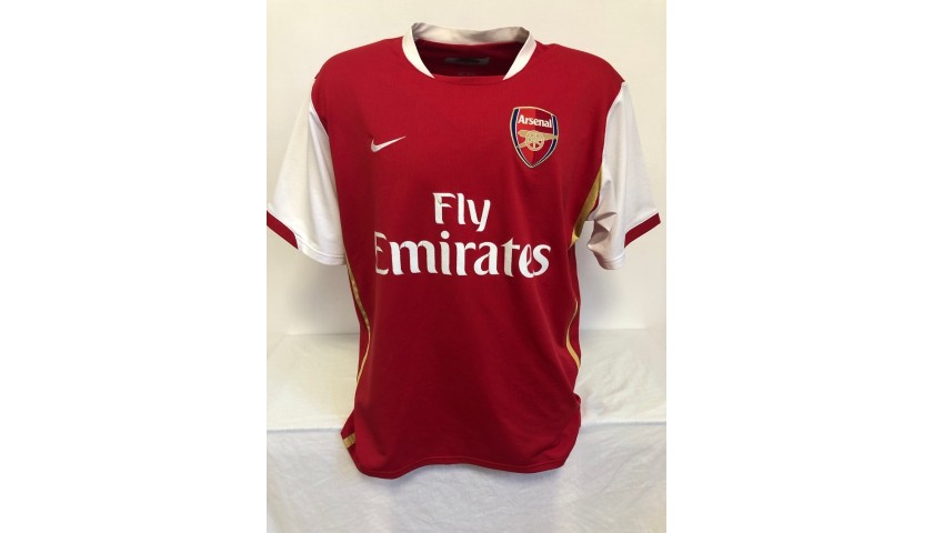 ● RARE THIERRY HENRY ARSENAL 2006/2007 HOME RED SHIRT NIKE SIZE MEN'S ADULT  S ●