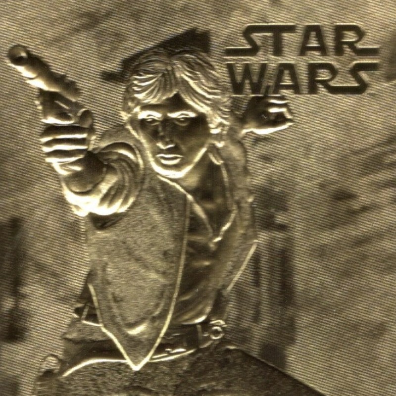 Star Wars: Han Solo Limited Edition Gold Card