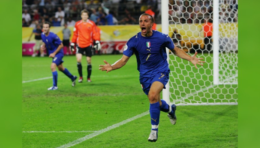 Maglia Ufficiale Del Piero Italia, 2006 - Autografata