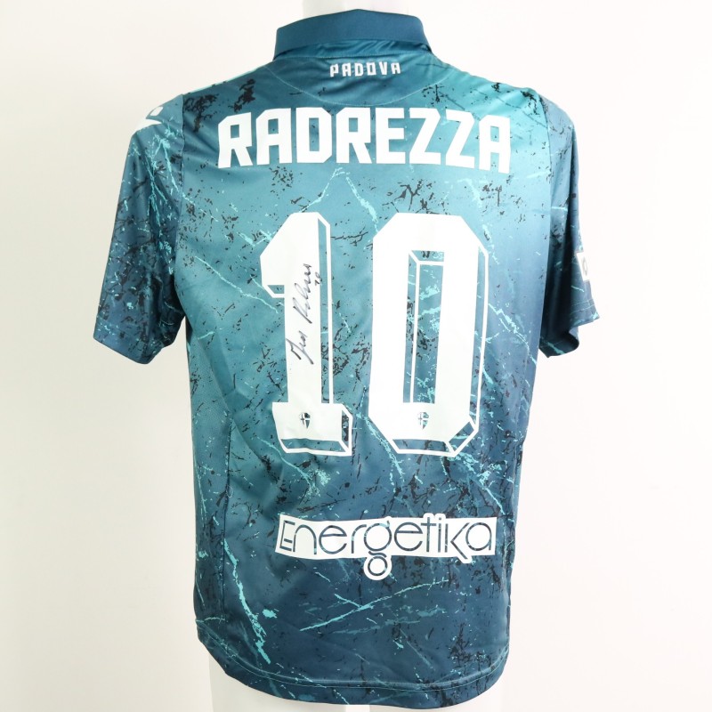 Radrezza's Unwashed Signed Shirt, Vicenza vs Padova 2023 