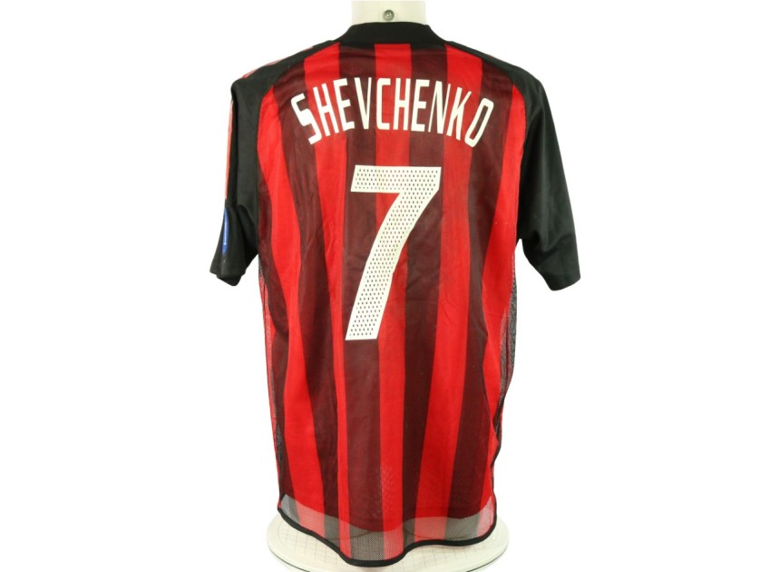 Shevchenko's AC Milan Match Shirt, 2002/03