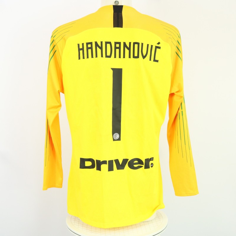Handanovic's Inter Milan Match-Issued Shirt, 2018/19