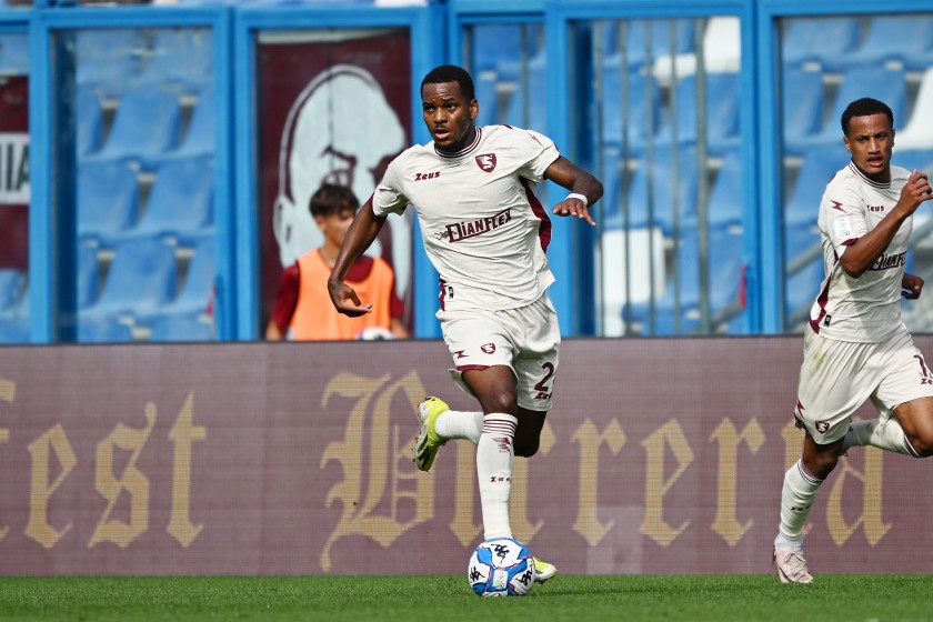 Braaf's Match-Worn Shirt, Reggiana vs Salernitana 2024