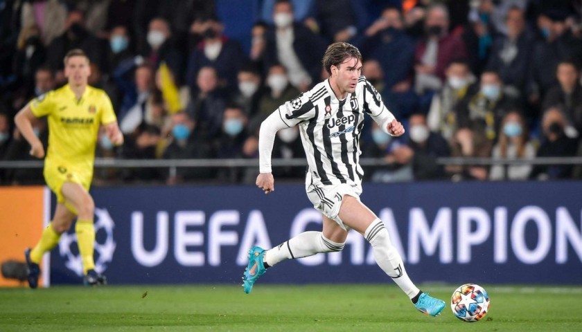 Maglia gara Vlahovic Juventus, UCL 2021/22 