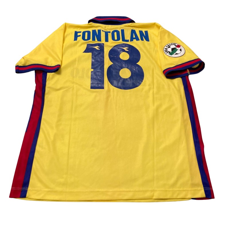 Fontolan's Match-Issued Shirt Juventus vs Bologna 1998