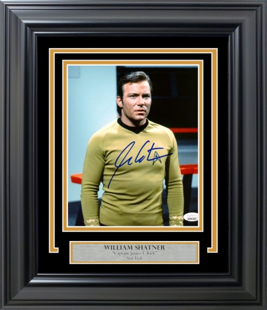 William Shatner Signed 'Star Trek' Photograph