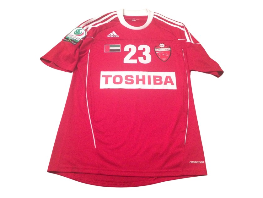Cannavaro's Al Ahli Match-Worn Shirt, 2010/11 - CharityStars