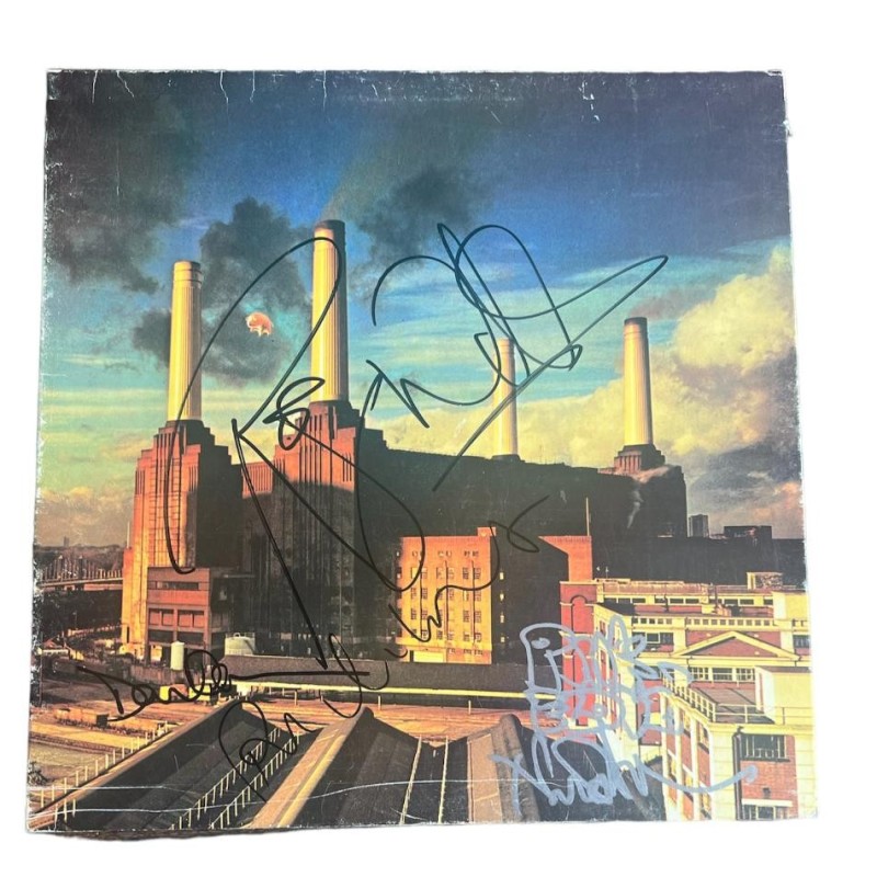 LP in vinile dei Pink Floyd firmato Animals