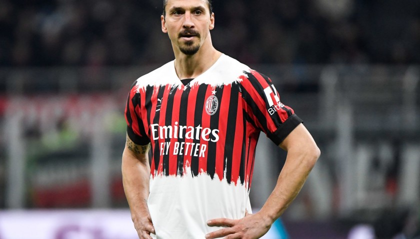 Ibrahimović's AC Milan Signed Shirt