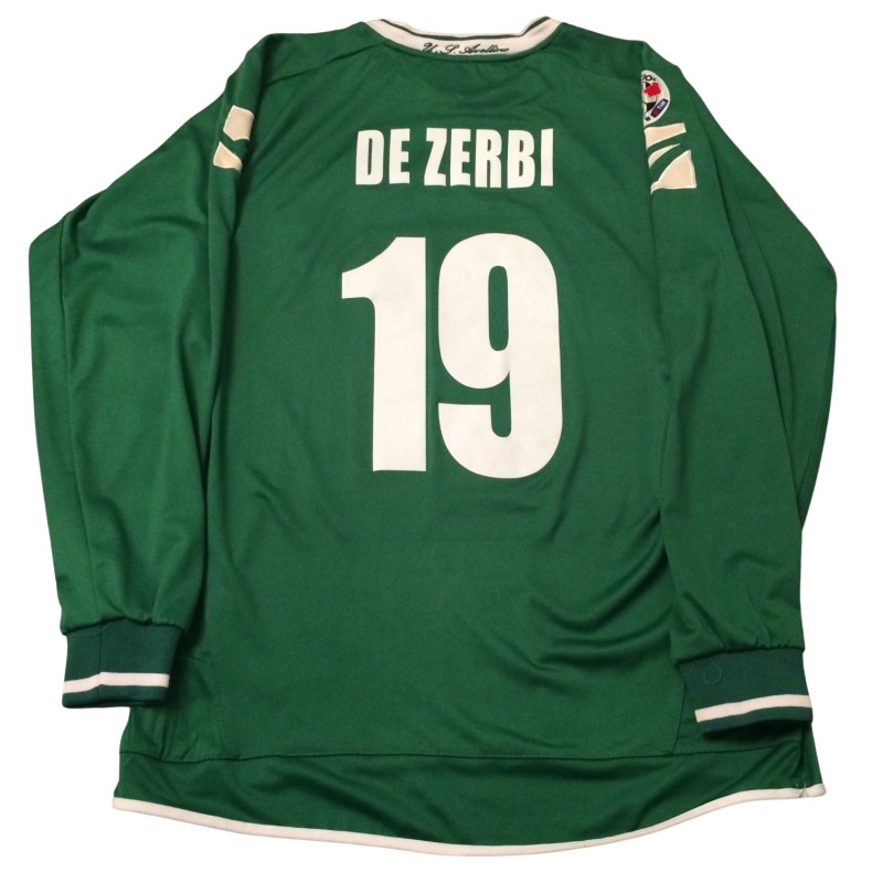 De Zerbi's Avellino Match-Issued Shirt, 2008/09