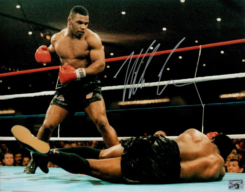 Mike Tyson Signed Picture