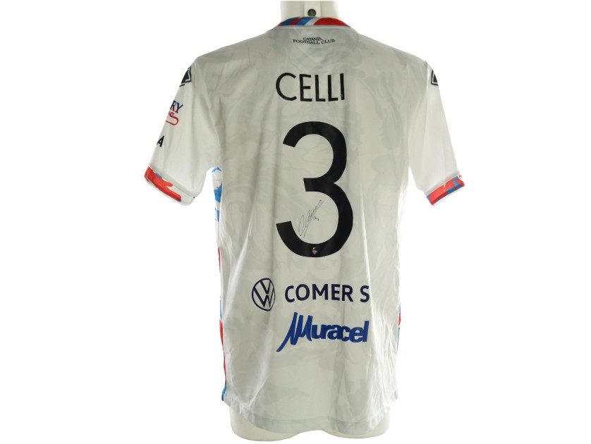 Celli's Signed Unwashed Shirt, Crotone vs Catania 2026 