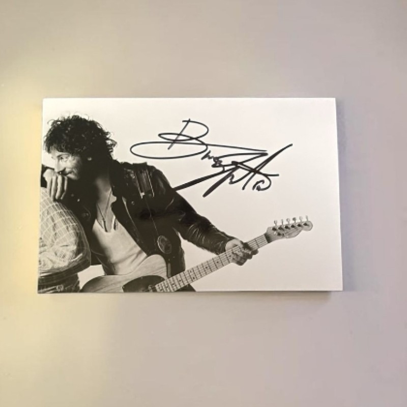 Bruce Springsteen Signed Photograph