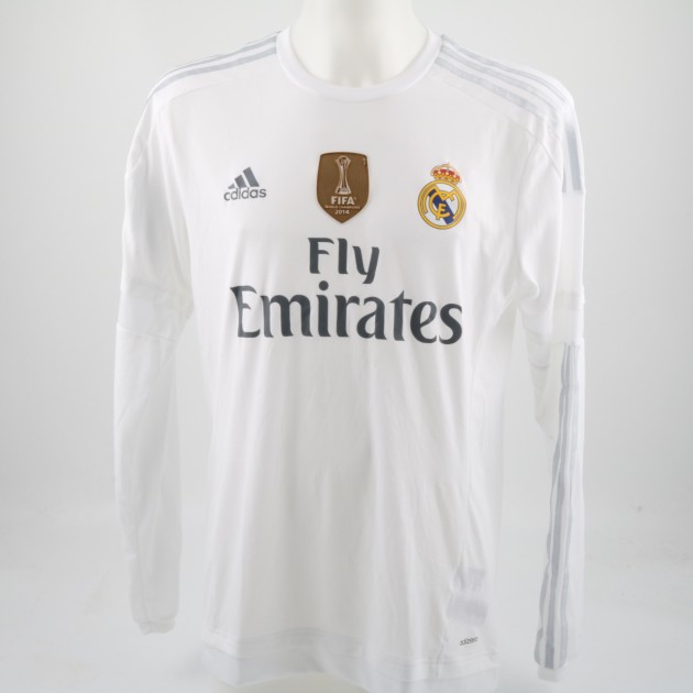 Cristiano Ronaldo Real Madrid shirt, issued/worn Liga 15/16 - CharityStars