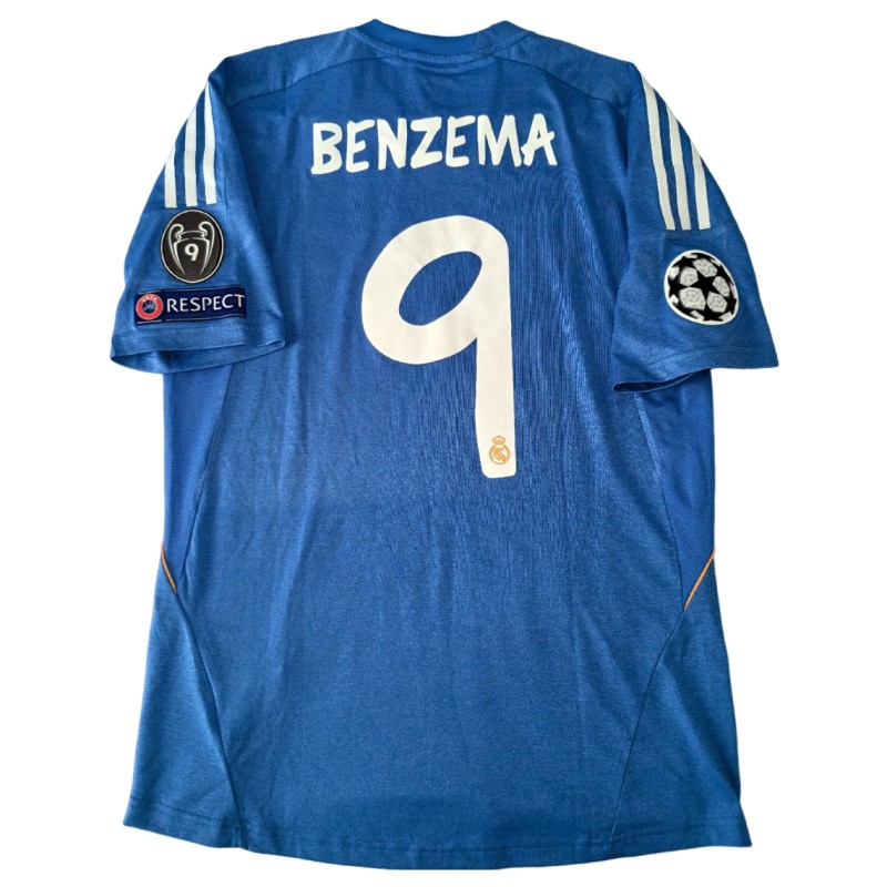 Benzema's Real Madrid UCL 2013/14 Match-Issued Shirt, vs Galatasaray