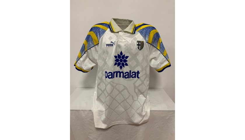 Parma 1995-1996 Home Jersey Hristo Stoichkov 8 Size L