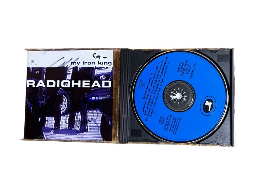 Radiohead Signed 'My Iron Lung' CD