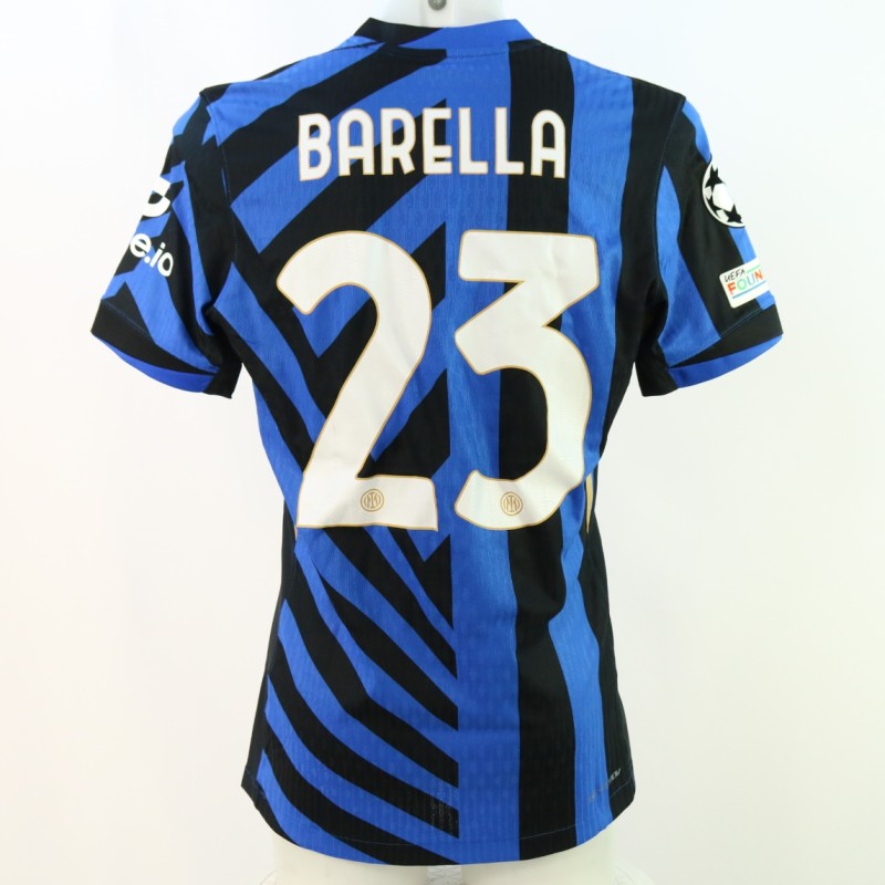 Maglia Gara Barella Inter, UCL 2024/25