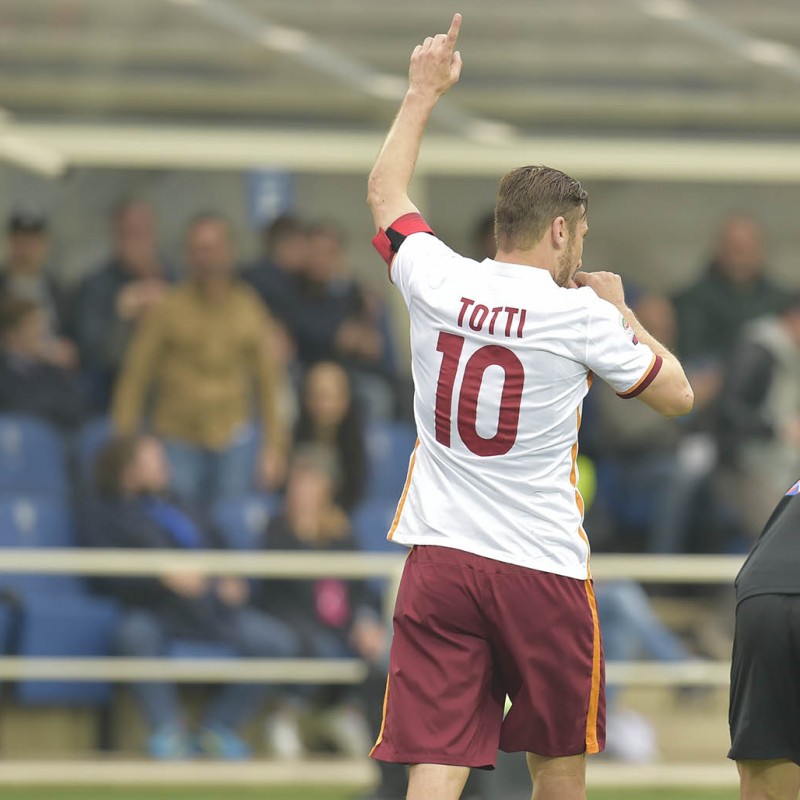 Official Totti Roma shirt, 15/16 season - signed
