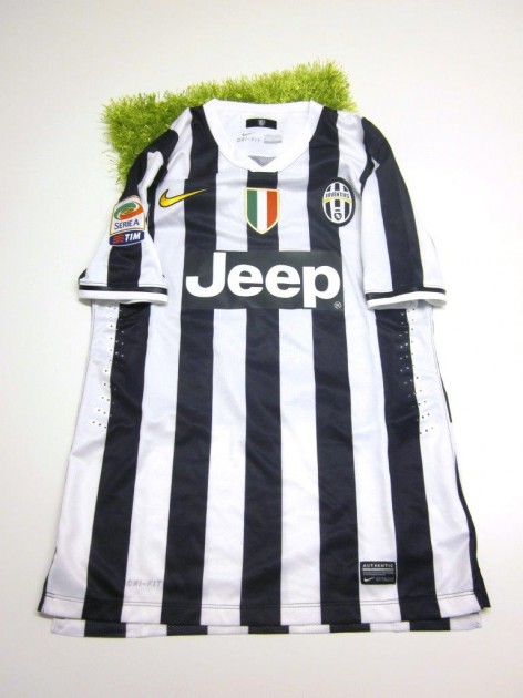 Juventus fanshop shirt, Andrea Pirlo, Serie A 2013/2014 - signed