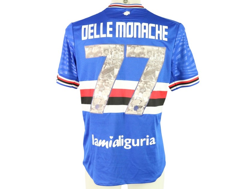 Delle Monache's Match Shirt, Sampdoria vs Parma 2024 - Special Vialli