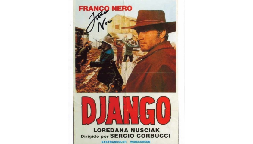 "Django" - Photograph Signed by Franco Nero