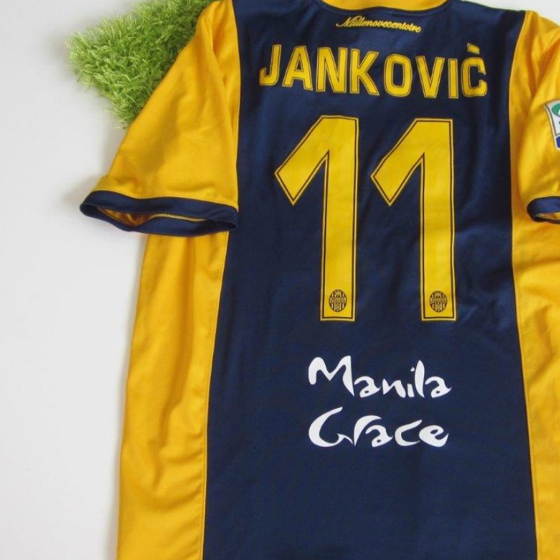 Jankovic Hellas Verona match issued shirt, Serie A 2014/2015