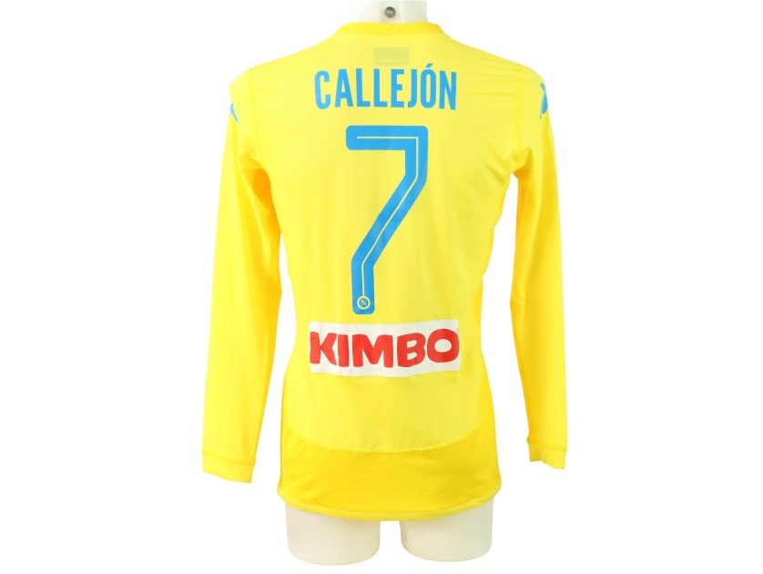 Callejon's Napoli Issued Shirt, 2017/18