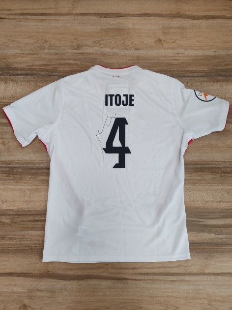 Maro Itoje's Signed Match-Worn Shirt, Italy vs England Men's Six Nations 2026