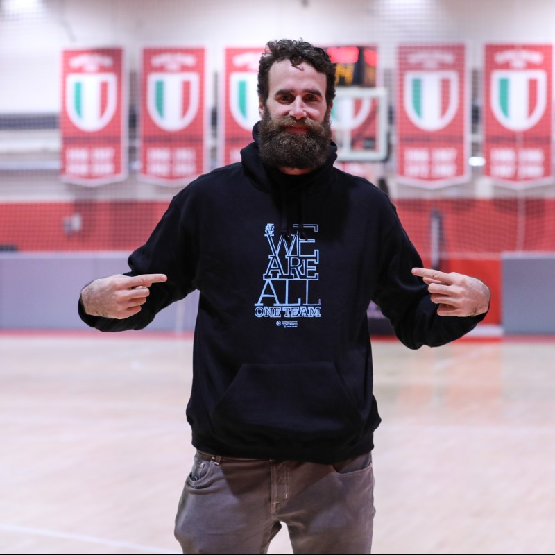 Datome's Official WE ARE ALL ONE TEAM Worn Sweatshirt