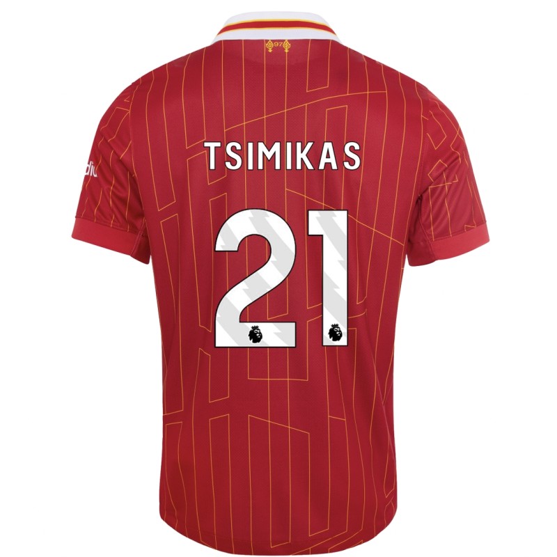 Konstantinos Tsimikas ‘Futuremakers x Liverpool FC’ Collection - Bench-Worn Shirt