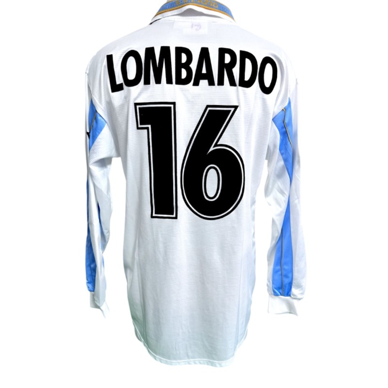 Lombardo's Match-Worn Shirt, Juventus vs Lazio 2000