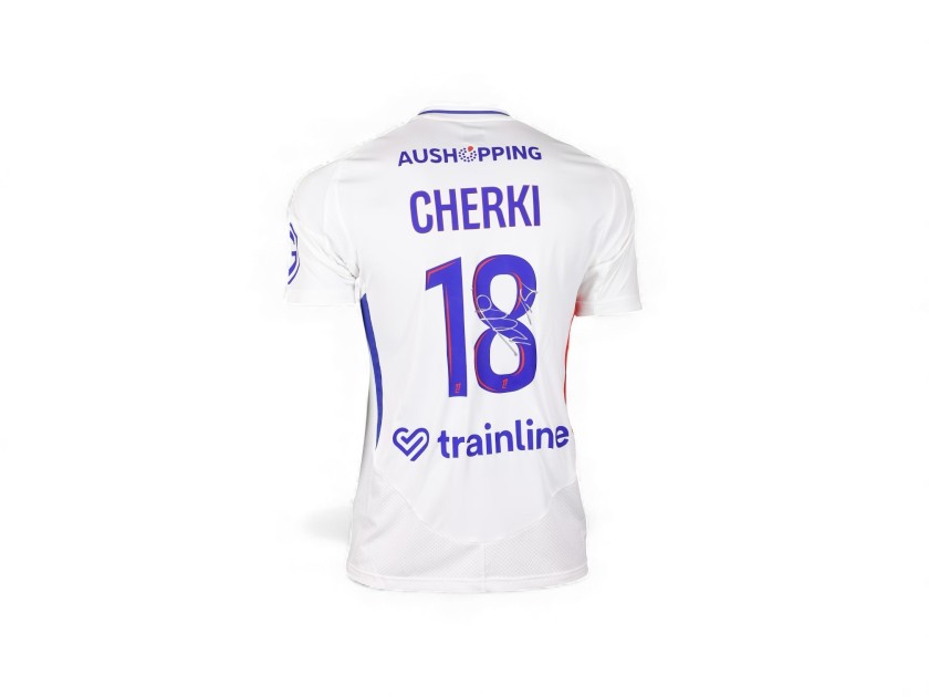 Rayan Cherki's Olympique Lyonnais Match Worn Shirt 