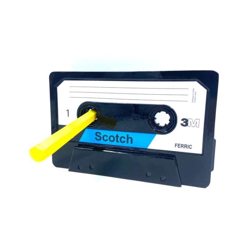 "Alter Ego Black Cassette Blue" by Alessandro Piano