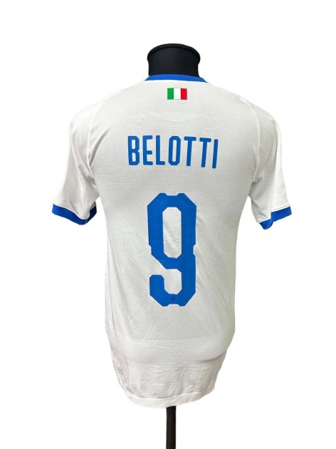 Belotti's Issued Shirt Italy vs Liechtenstein, EURO Qualifiers 2019