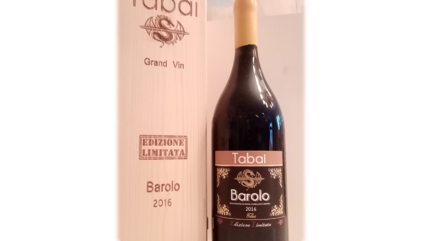 Limited Edition Magnum Bottle of Barolo, Tabai 2016