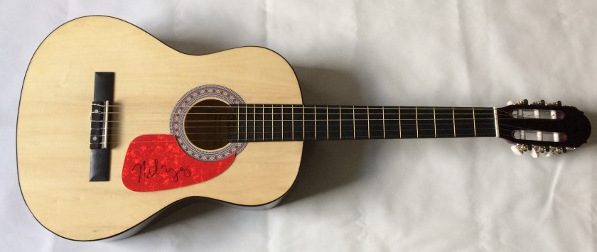 Neil Young Autographed Acoustic Guitar