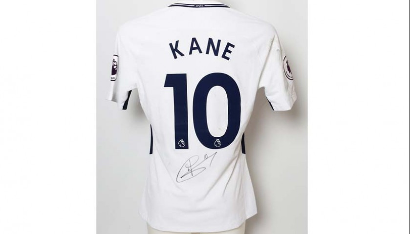 Maglia Ufficiale Harry Kane Tottenham Hotspur FC, Indossata/Autografata – Confezionata