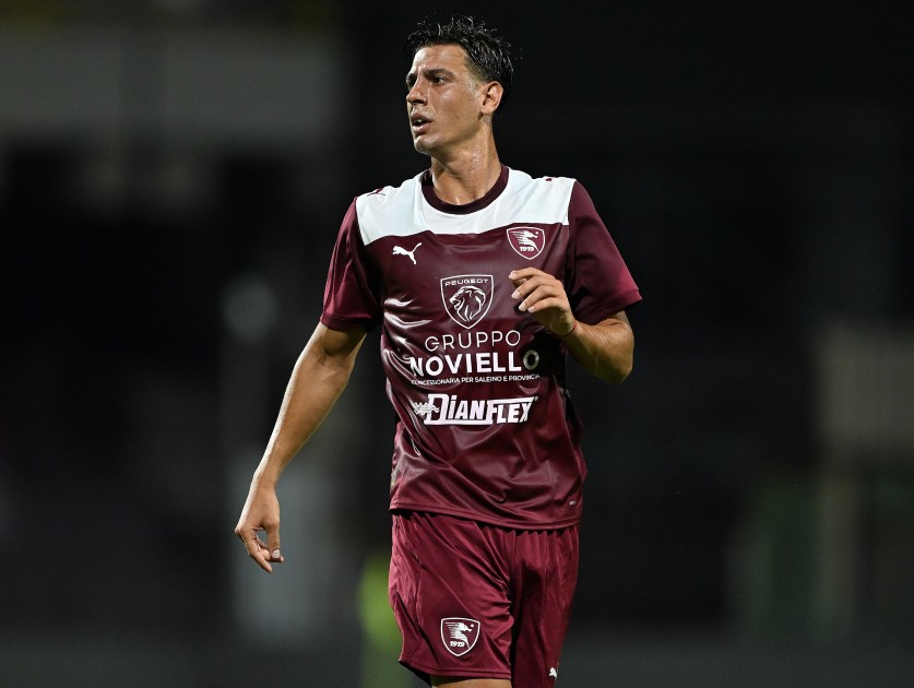 Maglia Capomaggio indossata Salernitana vs Reggina 2025