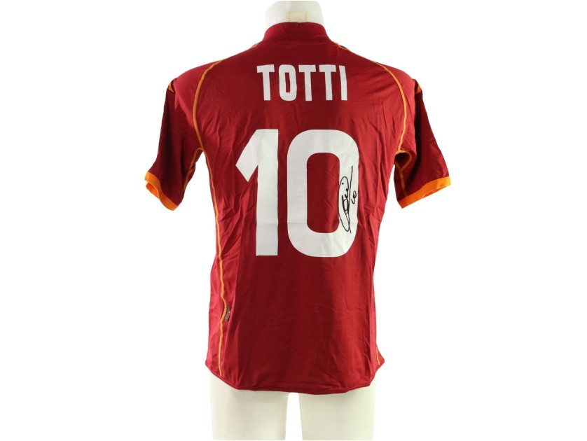 Totti's Roma Signed Official Shirt, 2008/09