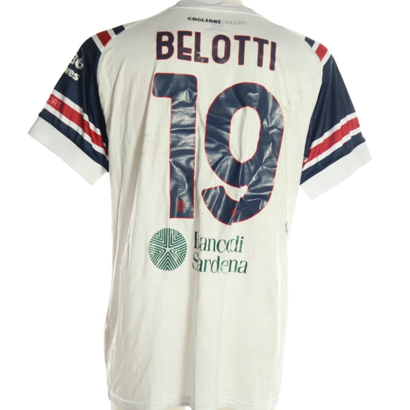 Belotti's Signed Unwashed Shirt, Cagliari vs Torino 2026
