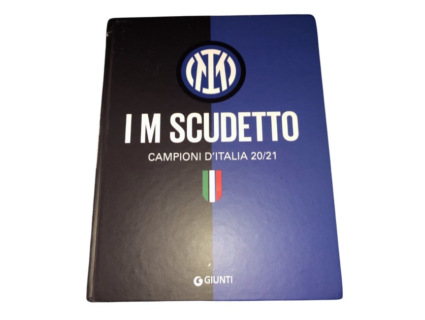 "Inter - I'M Scudetto 20/21" Book Signed by the Squad