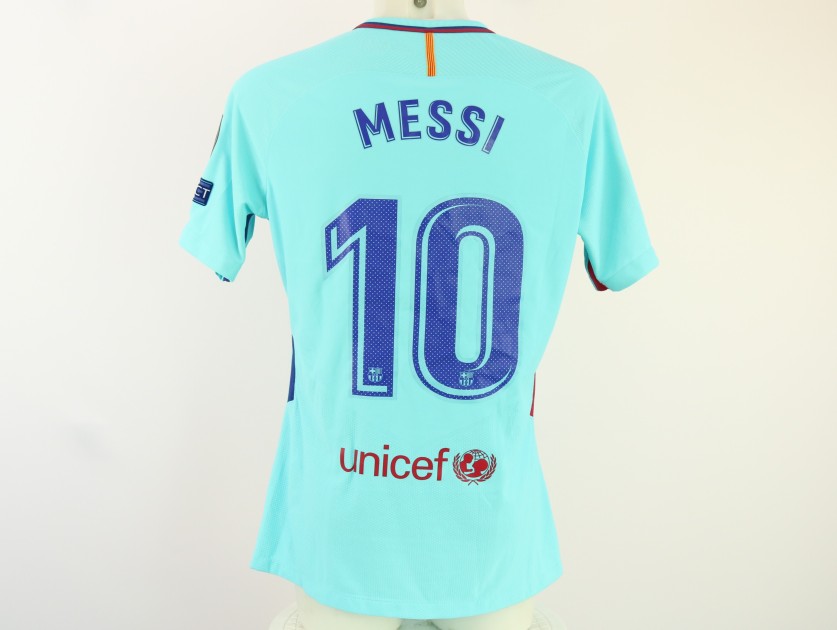 Maglia firmata da Lionel Messi per il Barcellona 2018/19