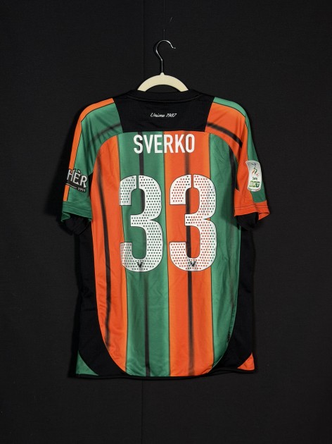 Sverko's Signed Match-Worn Shirt, Bari vs Venezia 2026