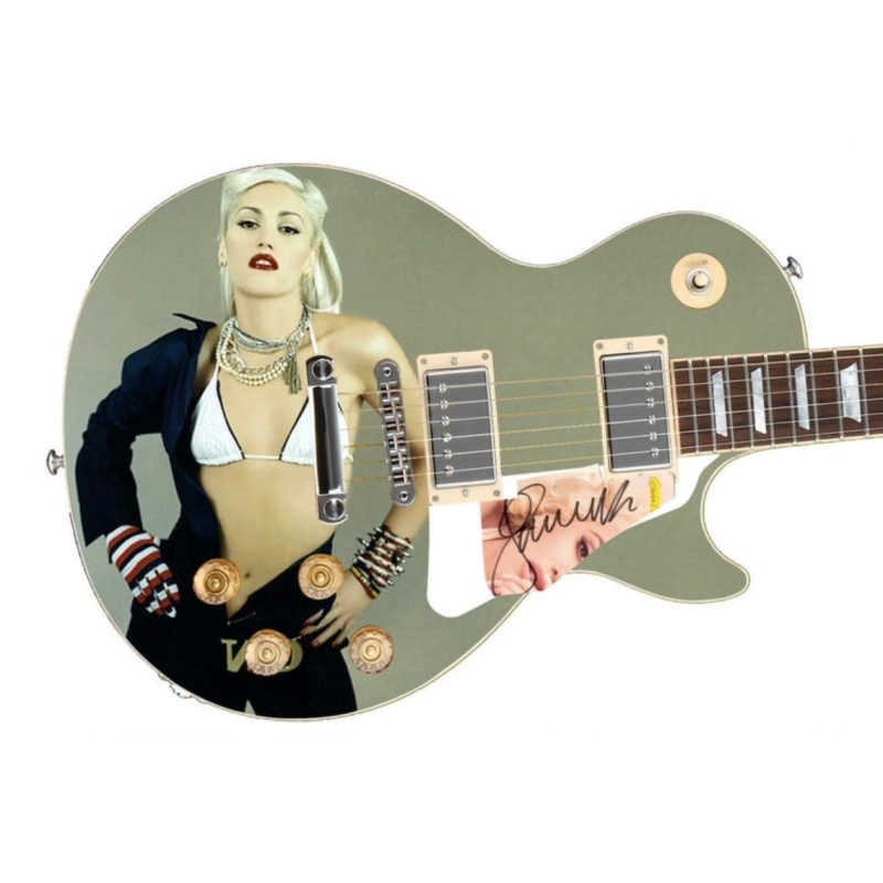Battipenna chitarra Custom Signature Edition - Autografato da Gwen Steffani