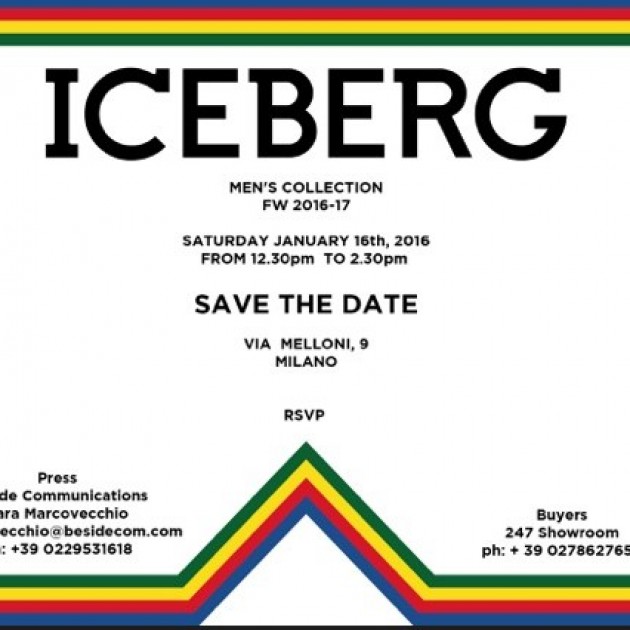 2 tickets Icerberg Man collection presentation - 16 January