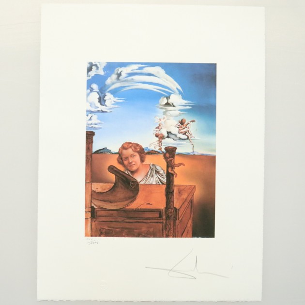 Salvador Dali Hand Signed Lithograph