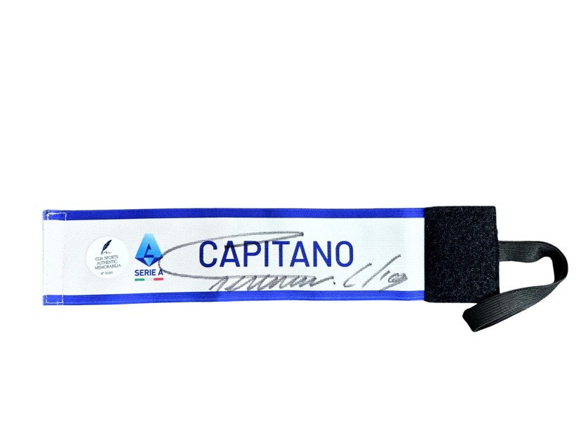 Fascia Gara Capitano - Autografata da Lautaro Martinez