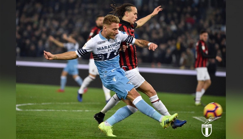 Immobile's Lazio Signed Shirt, TIM Cup 2019 Final